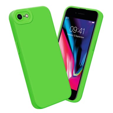 iPhone 7 / 7S / 8 / SE 2020 silikondeksel case (grønn)