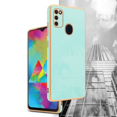 Samsung Galaxy M21 / M30s silikondeksel case (grønn)