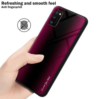Samsung Galaxy A41 Deksel Case Cover (rosa)