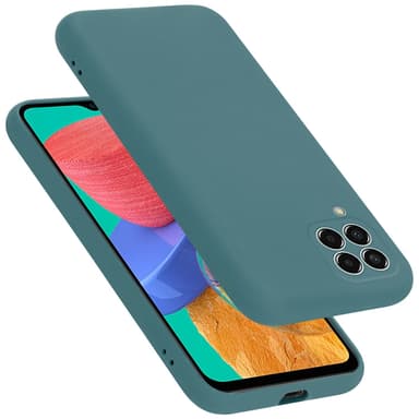 Samsung Galaxy M33 5G silikondeksel case (grønn)
