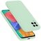 Samsung Galaxy M33 5G silikondeksel case (grønn)