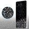 Huawei MATE 10 / NOVA 2i Silikondeksel Glitter (svart)