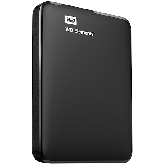 WD Elements™ 1TB USB 3.0 bærbar harddisk med høy kapasitet, for Windows®