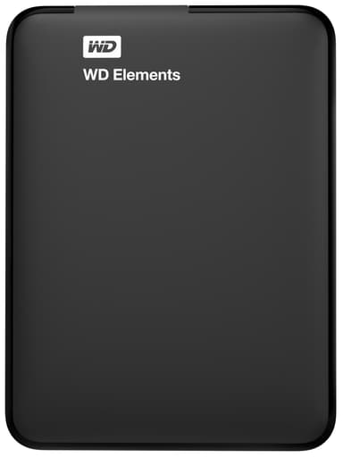 WD Elements Portable ekstern harddisk 3TB (sort)