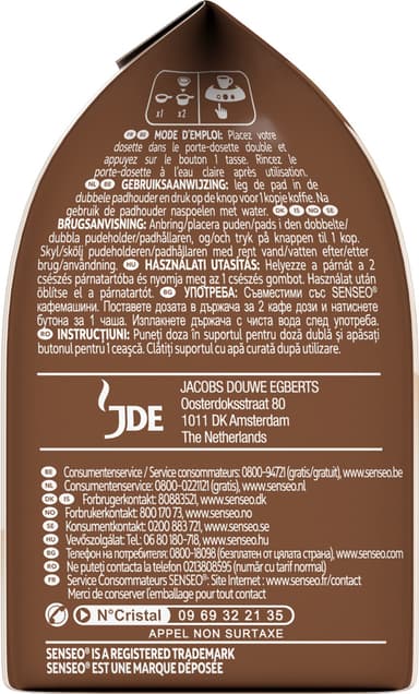 Senseo Cappuccino kaffeputer 4061918