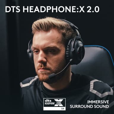 Logitech G Pro X 2 Lightspeed trådløst gaming headset (sort)