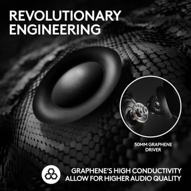 Logitech G Pro X 2 Lightspeed trådløst gaming headset (sort)