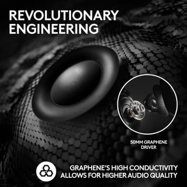 Logitech G Pro X 2 Lightspeed trådløst gaming headset (hvit)