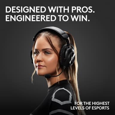 Logitech G Pro X 2 Lightspeed trådløst gaming headset (hvit)