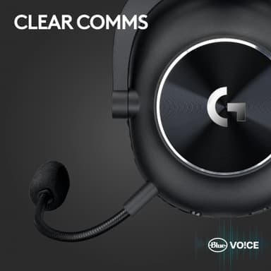 Logitech G Pro X 2 Lightspeed trådløst gaming headset (sort)