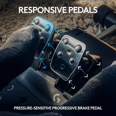 Logitech G923 Xbox racingratt og pedaler