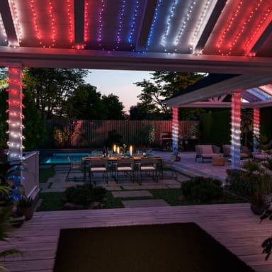 Philips Hue Festavia utendørs lyslenke 28W 40m