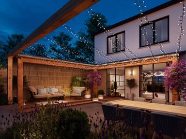 Philips Hue Festavia utendørs lyslenke 28W 40m