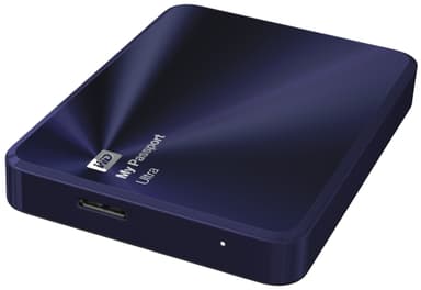 WD My Passport Ultra Metal Edition 3 TB (mørk blå)
