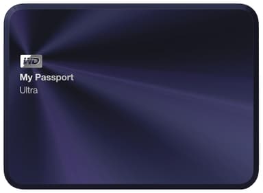 WD My Passport Ultra Metal Edition 1 TB (blå)