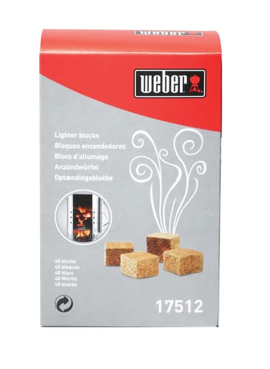 Weber opptenningsblokker (48 stk)