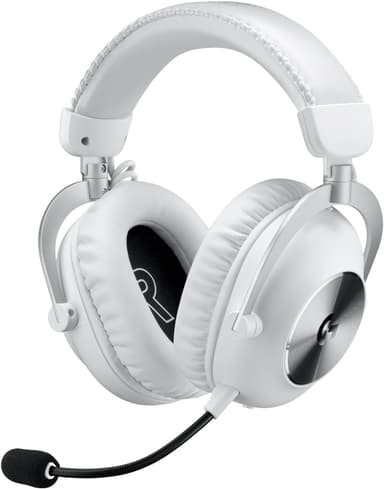 Logitech G Pro X 2 Lightspeed trådløst gaming headset (hvit)