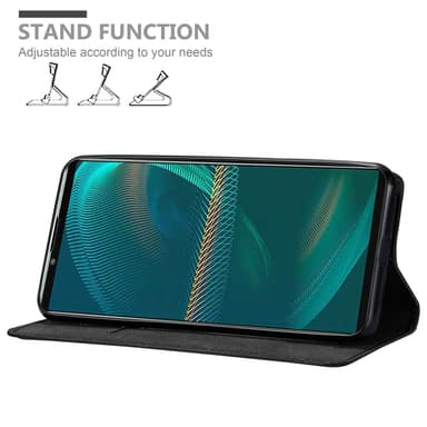 lommebokdeksel Sony Xperia 5 III case (svart)