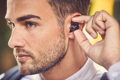 Sony helt trådløse in-ear hodetelefoner WF-1000X (sort)