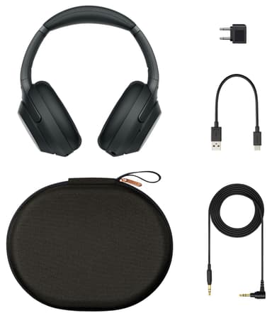 Sony trådløse around-ear hodetelefoner WH-1000XM3 (sort)