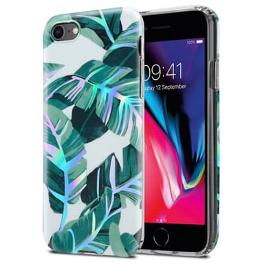 iPhone 7 / 7S / 8 / SE 2020 lommebokdeksel Blomster