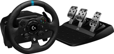 Logitech G923 racingratt og pedaler til PC og Xbox