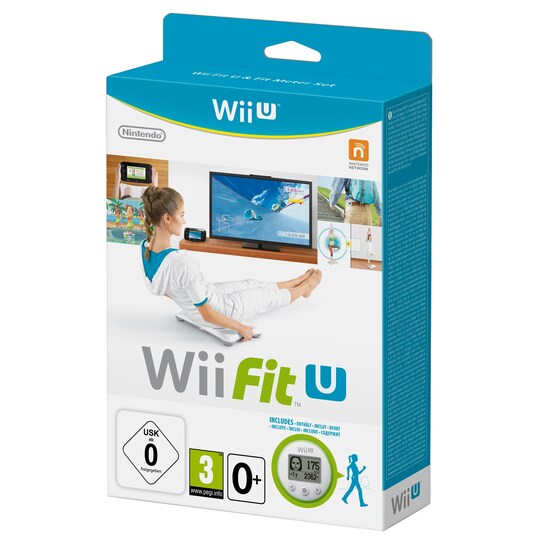 Wii Fit U + Fit Meter tilbehørspakke
