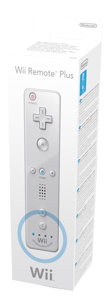 Wii Remote Plus (hvit)