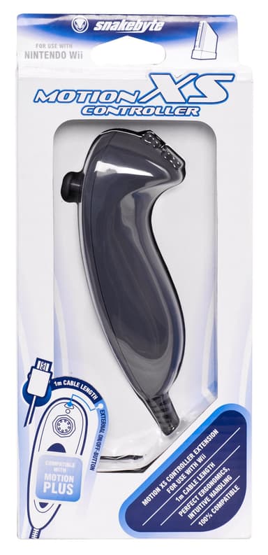 Snakebyte Wii Nunchuk (sort)