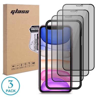 Privacy Screen Protector Herdet Glass Full Dekning Glass Film for iPhone Flerfarget 14.5x7.5x0.3 cm iPhone 15