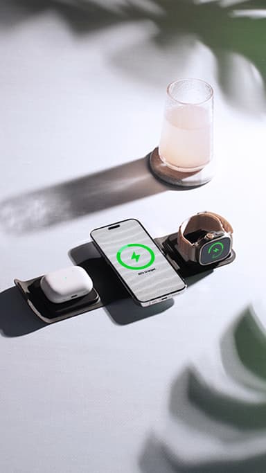 Mophie 3in1 MagSafe trådløs reiselader