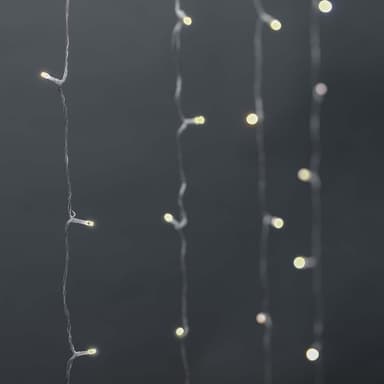 Nedis SmartLife Julelys | Gardin | Wi-Fi | Varm Hvit | 200 LED's | 3.00 m | Android™ / IOS