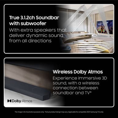 Samsung S811B lydplanke med subwoofer