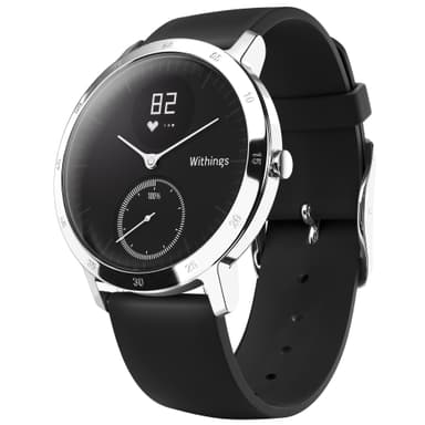 Withings Activite Steel HR treningsklokke (sort)
