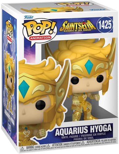 Funko Pop! Vinyl Saint Seiya Gold Aquarius Hyoga figur