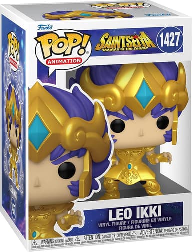 Funko Pop! Vinyl Saint Seiya Gold Leo Ikki figur