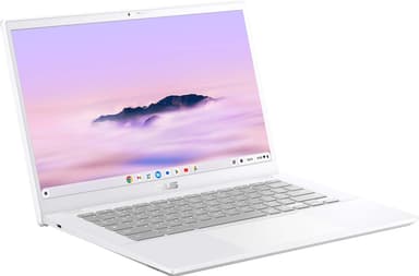Asus Chromebook Plus CX3402CBA i3/8/128 14" bærbar PC (hvit)