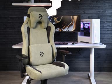 Arozzi Vernazza Supersoft Fabric gamingstol (grønn)