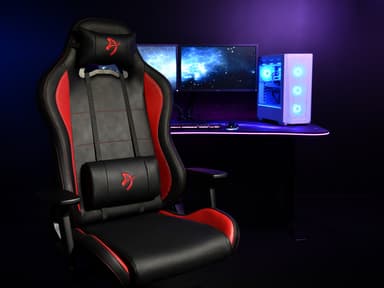 Arozzi Torretta SoftPU gamingstol (sort/rød)