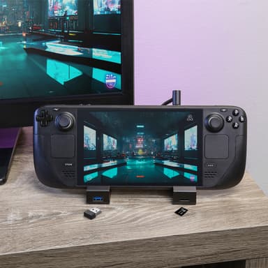 Nyko Steam Deck 7-i-1 USB-C dokkingstasjon med strøm
