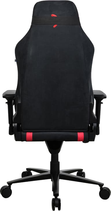 Arozzi Vernazza Supersoft Fabric gamingstol (sort/rød)