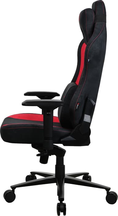 Arozzi Vernazza Supersoft Fabric gamingstol (sort/rød)