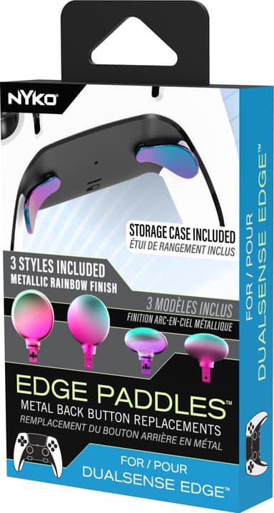 Nyko PlayStation 5 Edge bakre knapper (regnbue)