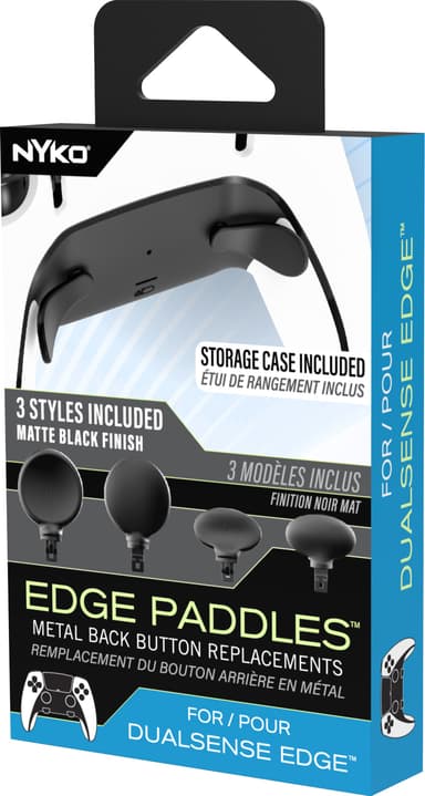 Nyko PlayStation 5 Edge bakre knapper (sort)