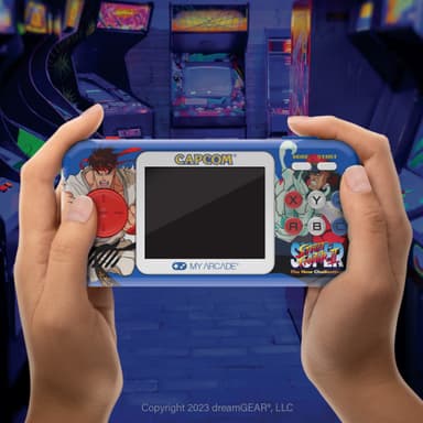 My Arcade Pocket Player Super Street Fighter II håndholdt konsoll