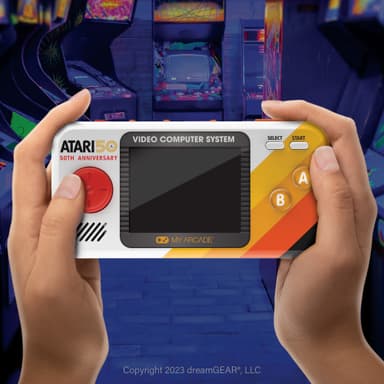 My Arcade Pocket Player Atari 100 spill håndholdt konsoll