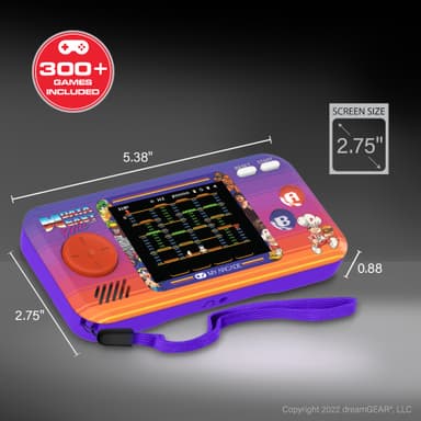 My Arcade Pocket Player Data East Hits håndholdt konsoll