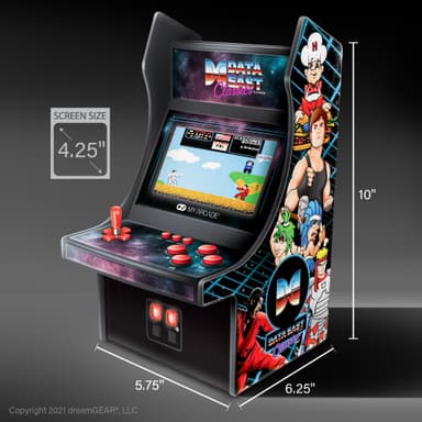 My Arcade Mini Player 10" Data East hits retro spillkonsoll