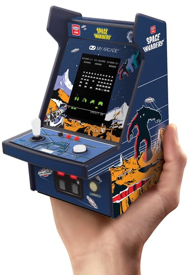 My Arcade Micro Player Pro 6,75” Space Invaders retro spillkonsoll