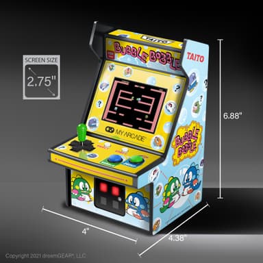 My Arcade Micro Player Pro 6,75” Bubble Bobble retro spillkonsoll